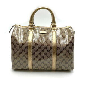 Gucci Boston gold bag
